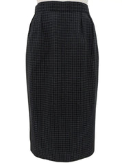 Black Block Check Pattern Set