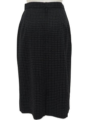 Black Block Check Pattern Set