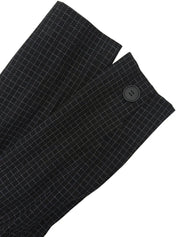 Black Block Check Pattern Set