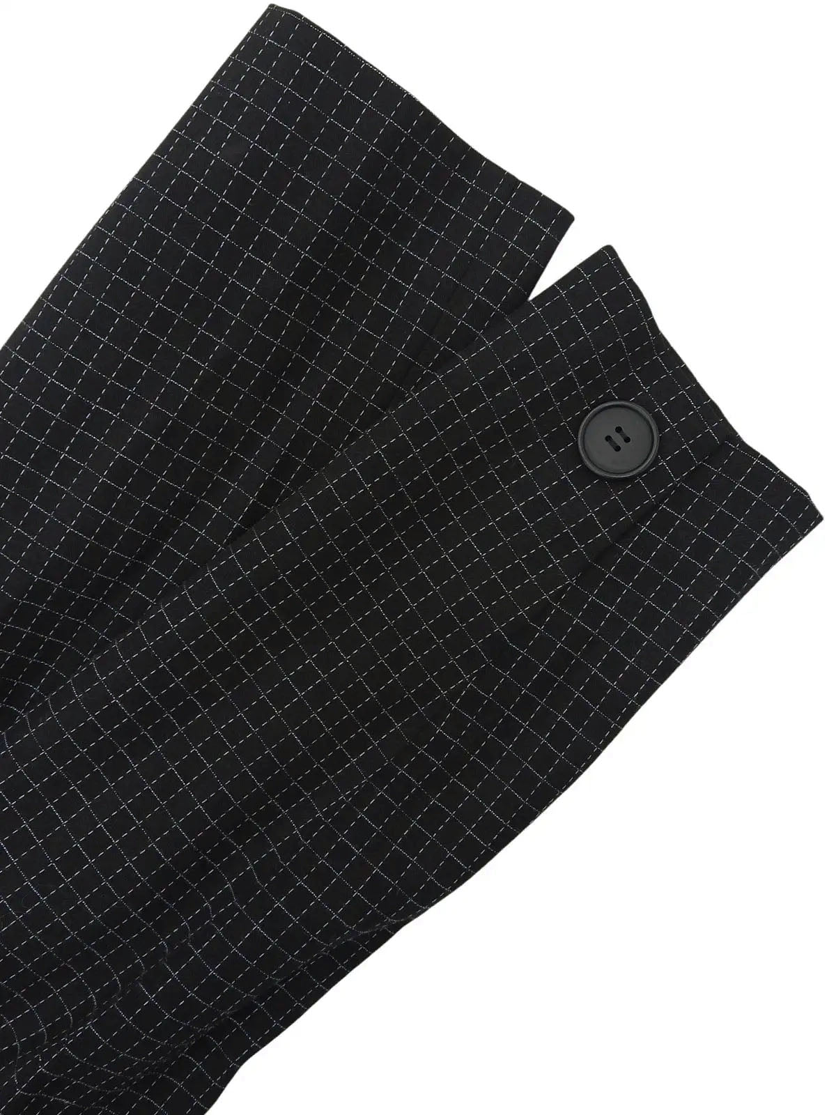 Black Block Check Pattern Set
