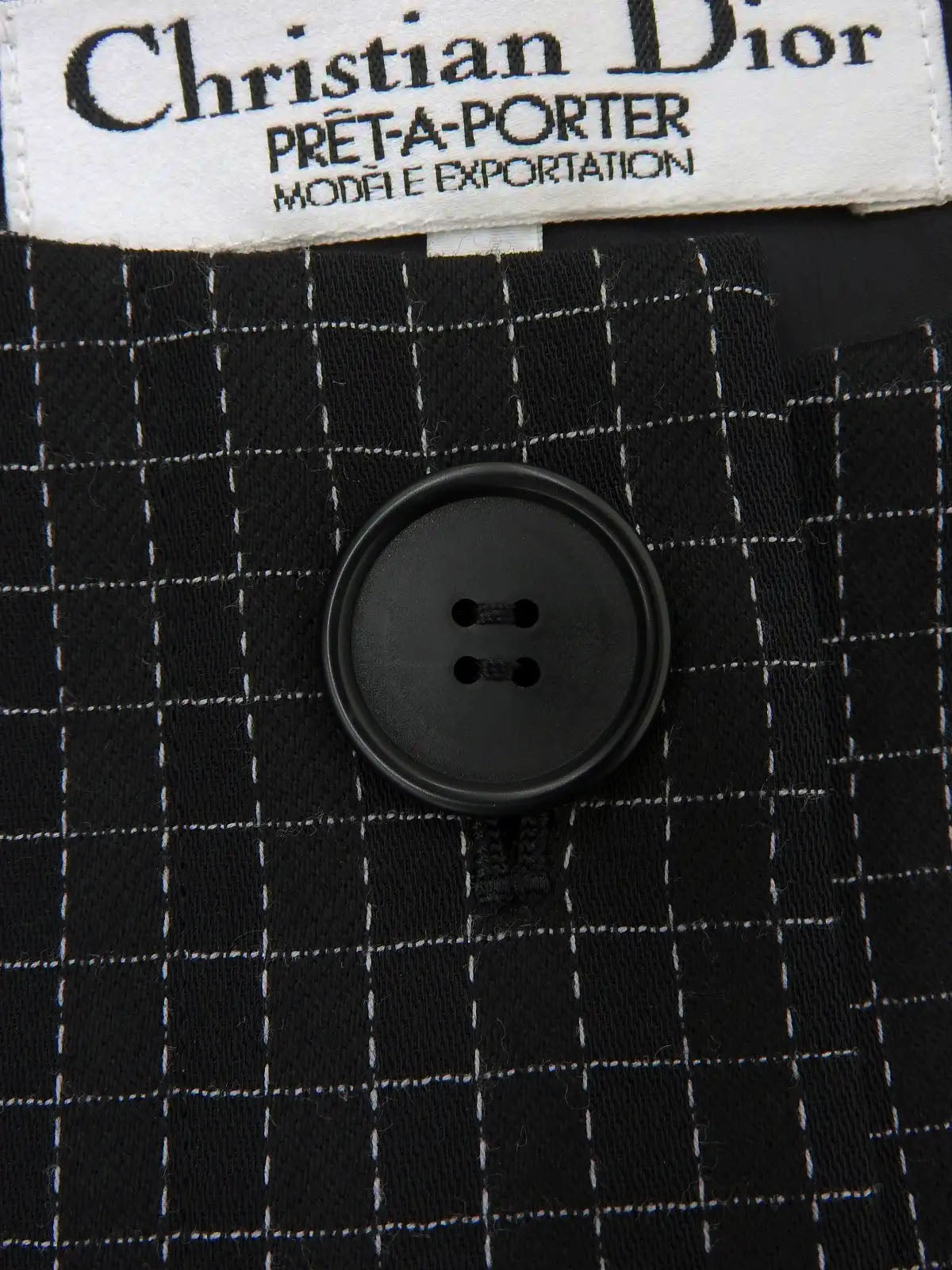Black Block Check Pattern Set