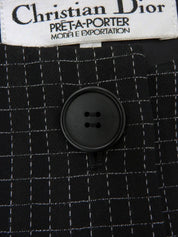 Black Block Check Pattern Set