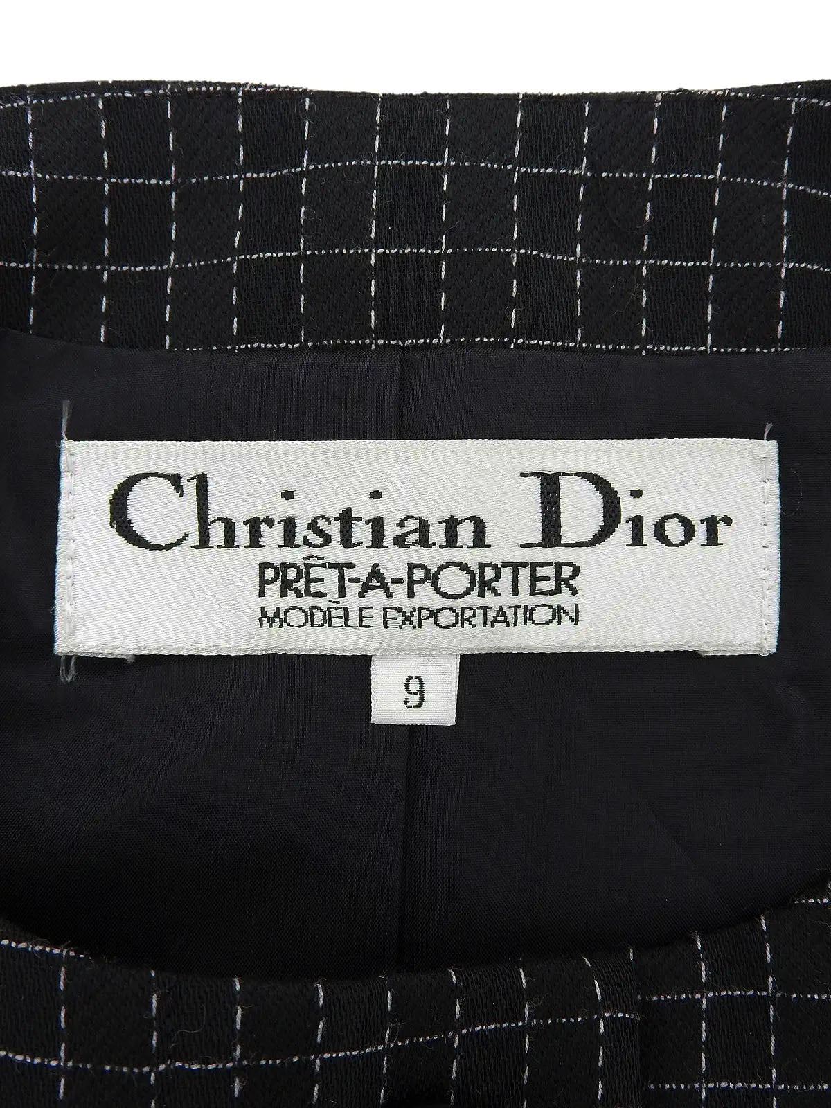 ブロックチェックパターンセットアップ ブラック