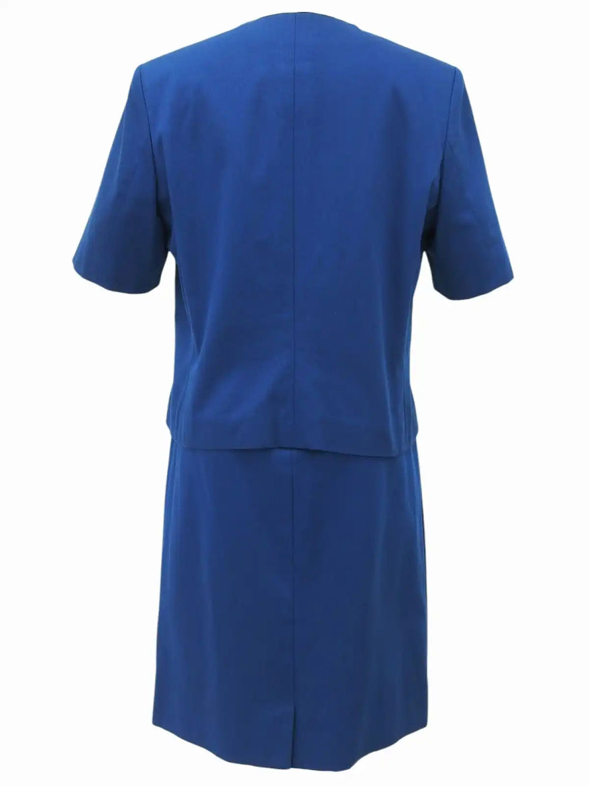 マカダムボタンセットアップ ブルー