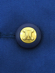 マカダムボタンセットアップ ブルー