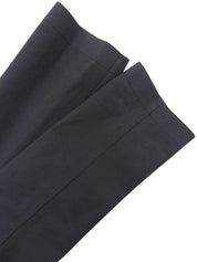Mackintosh collaboration logo button trench coat in charcoal gray