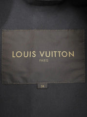 Mackintosh collaboration logo button trench coat in charcoal gray