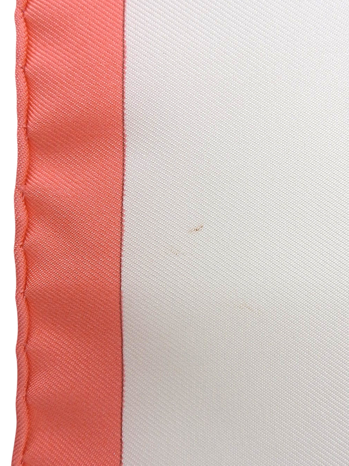 Carré 90 FLEURS et CARLINES 图案围巾 白色/多色