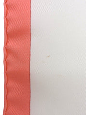 Carré 90 FLEURS et CARLINES 图案围巾 白色/多色