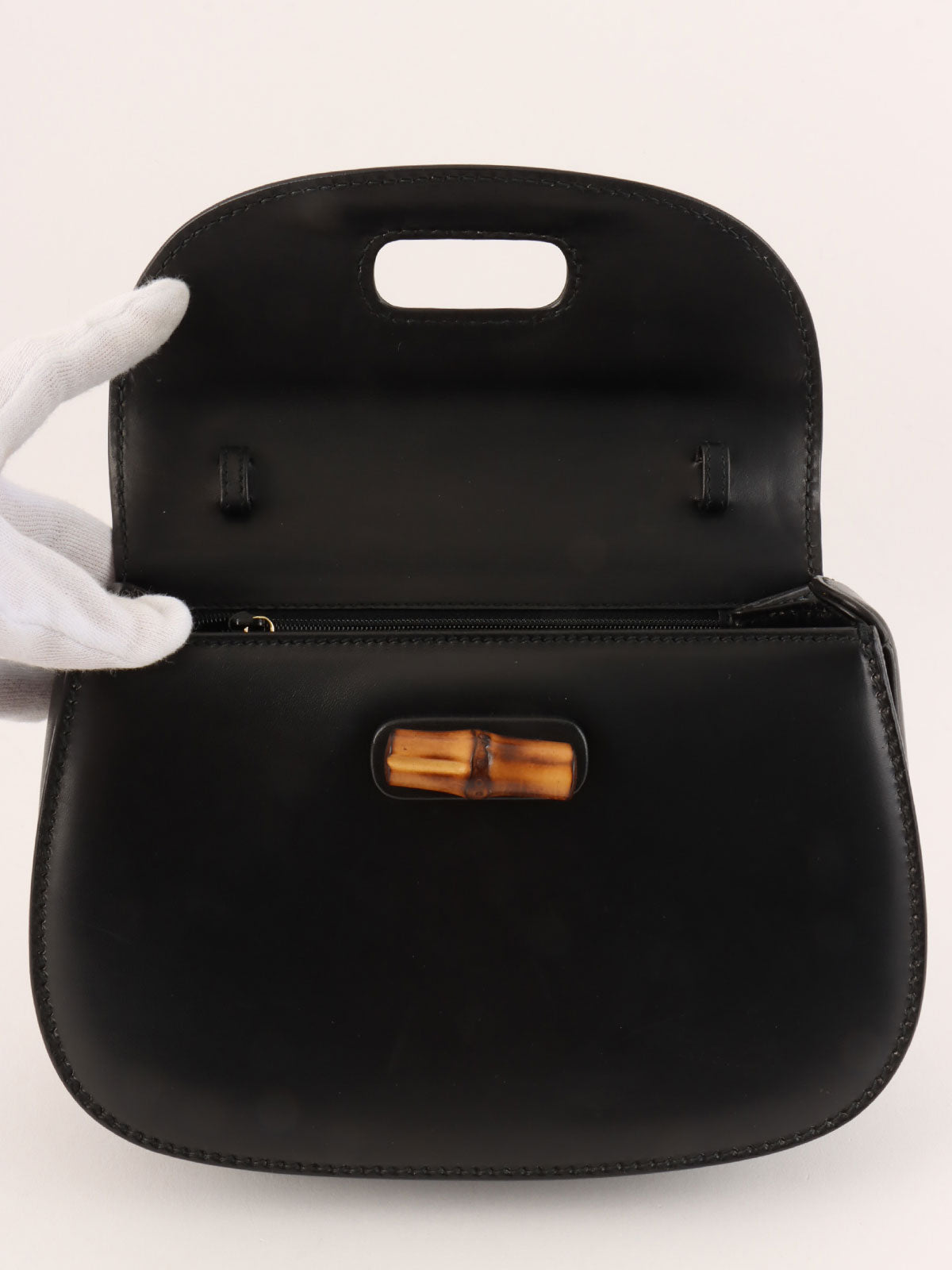 バンブー2wayバッグミニ ブラック