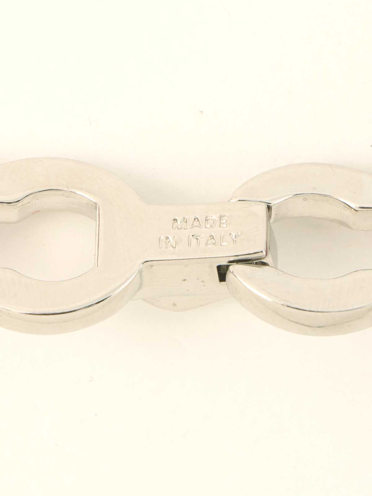 Gancini Plate Choker Purple