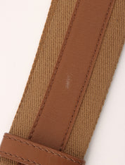 Brown Intrecciato Shoulder Bag