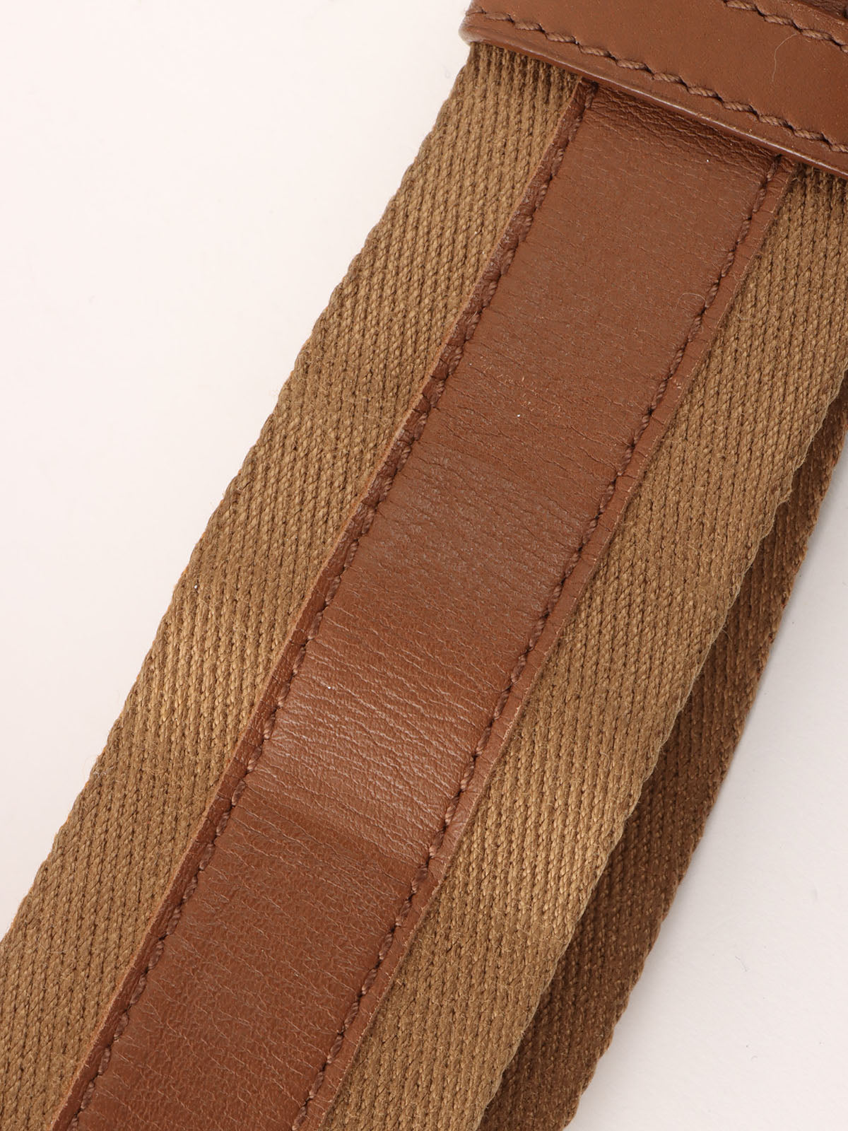 Brown Intrecciato Shoulder Bag