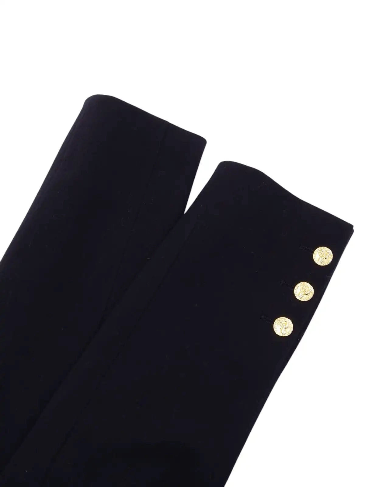 Mademoiselle Button Double-Breasted Jacket Navy