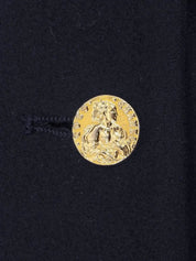 Mademoiselle Button Double-Breasted Jacket Navy