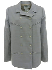 1998 CC mark button double-breasted jacket gray