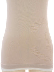 2008年粉色米色无袖上衣，饰有CC标志