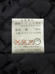 Leopard pattern faux fur coat in white/black