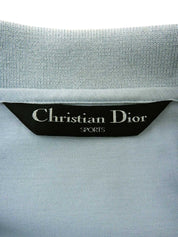 ロゴ刺繍ハーフスリーブポロシャツ