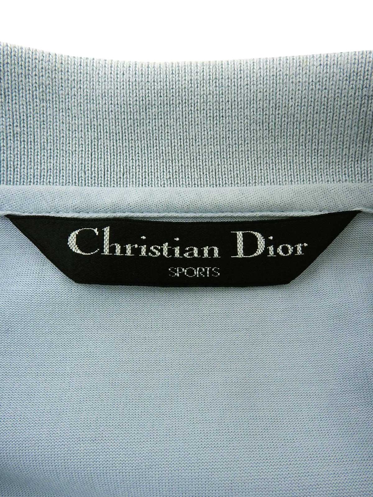 ロゴ刺繍半袖ポロシャツ