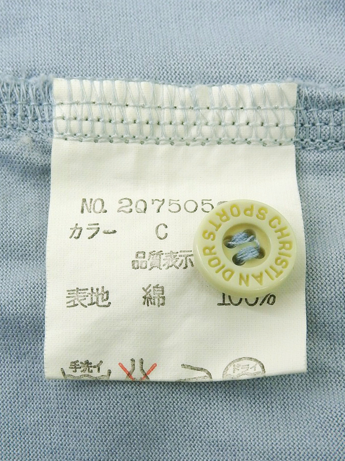 ロゴ刺繍ハーフスリーブポロシャツ