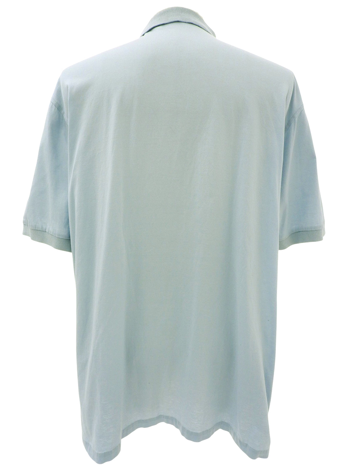 ロゴ刺繍ハーフスリーブポロシャツ