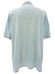 Logo embroidered short sleeve polo shirt