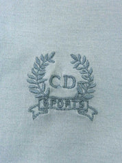 ロゴ刺繍ハーフスリーブポロシャツ