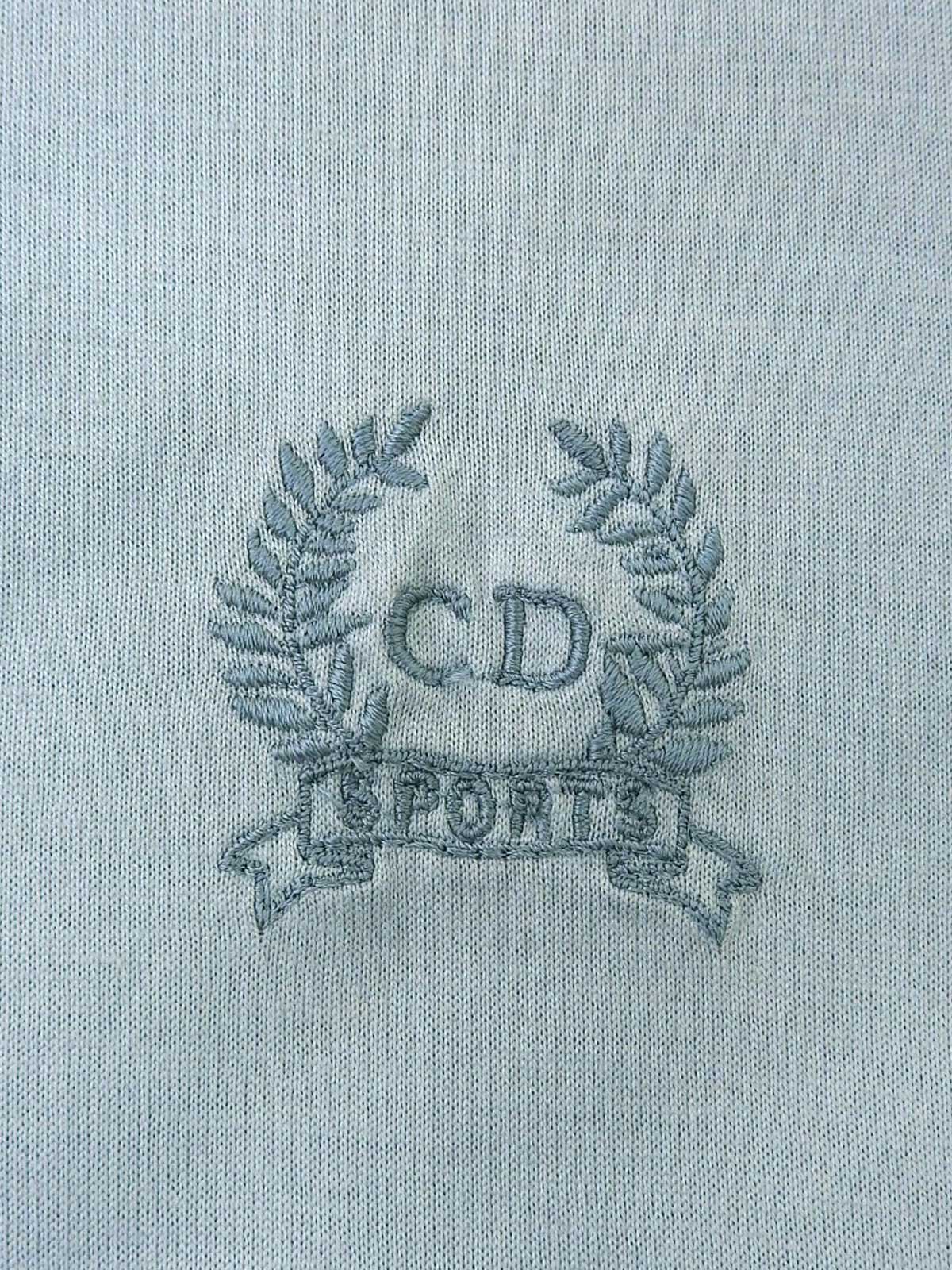 ロゴ刺繍半袖ポロシャツ