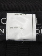 2000 Logo Button Jacket Black
