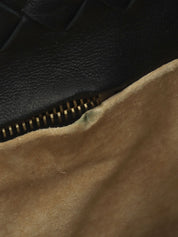 Intrecciato Tote Bag Black