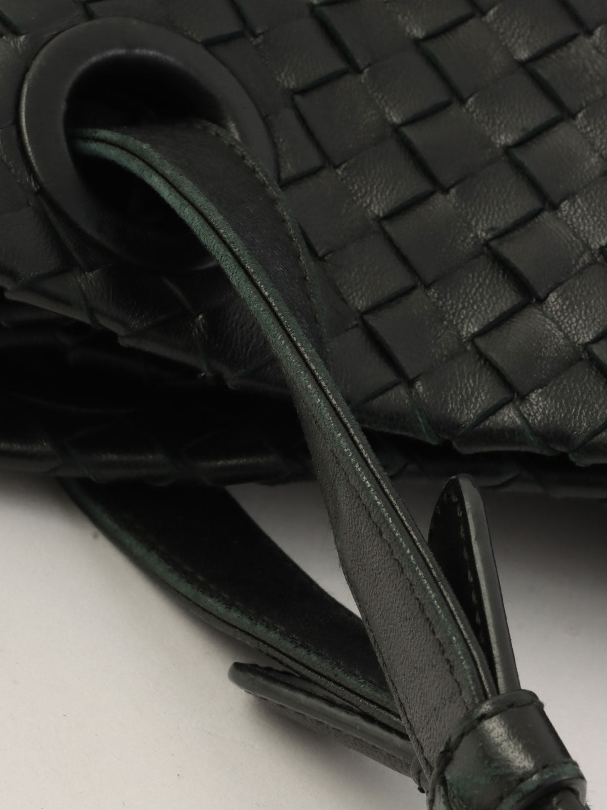 Intrecciato Tote Bag Black