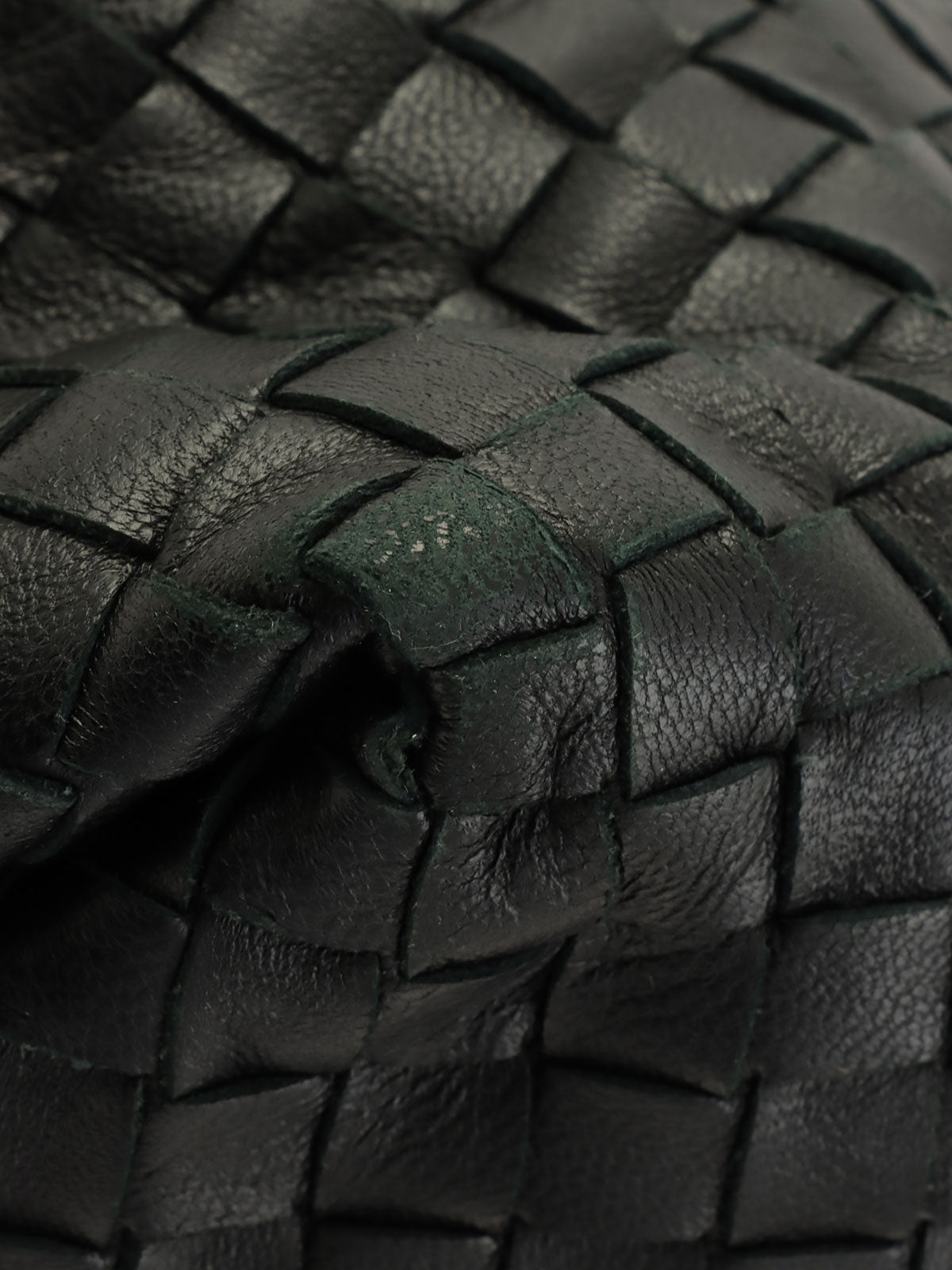 Intrecciato Tote Bag Black