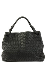 Intrecciato Tote Bag Black