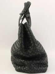 Intrecciato Tote Bag Black