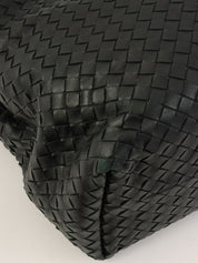 Intrecciato Tote Bag Black