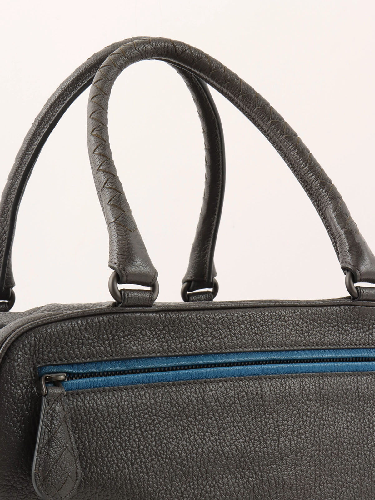 Brera Mini Boston Bag, Gray
