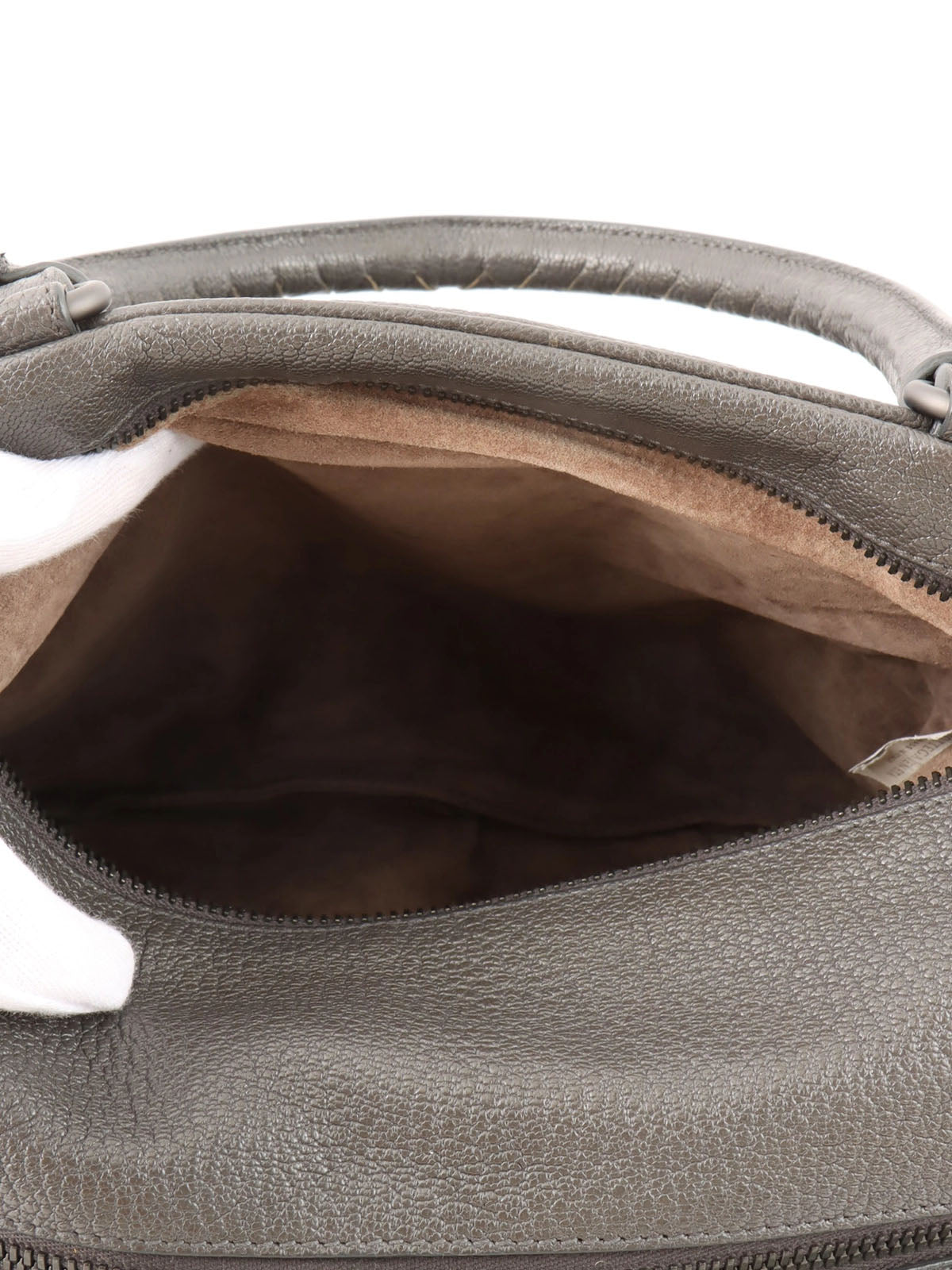 Brera Mini Boston Bag, Gray