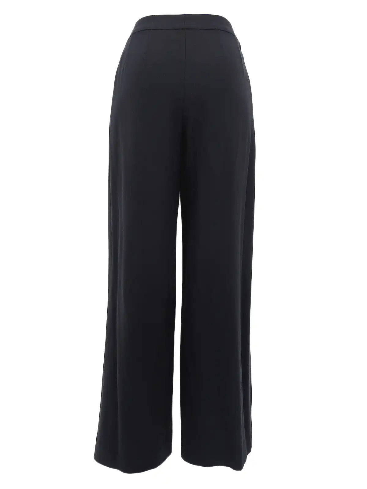 1998 Wool CC Mark Button Slacks Pants Navy