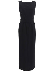 1998年製 ウールノースリーブワンピース ブラック