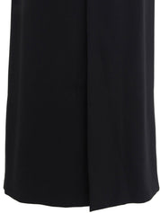 1998年製 ウールノースリーブワンピース ブラック