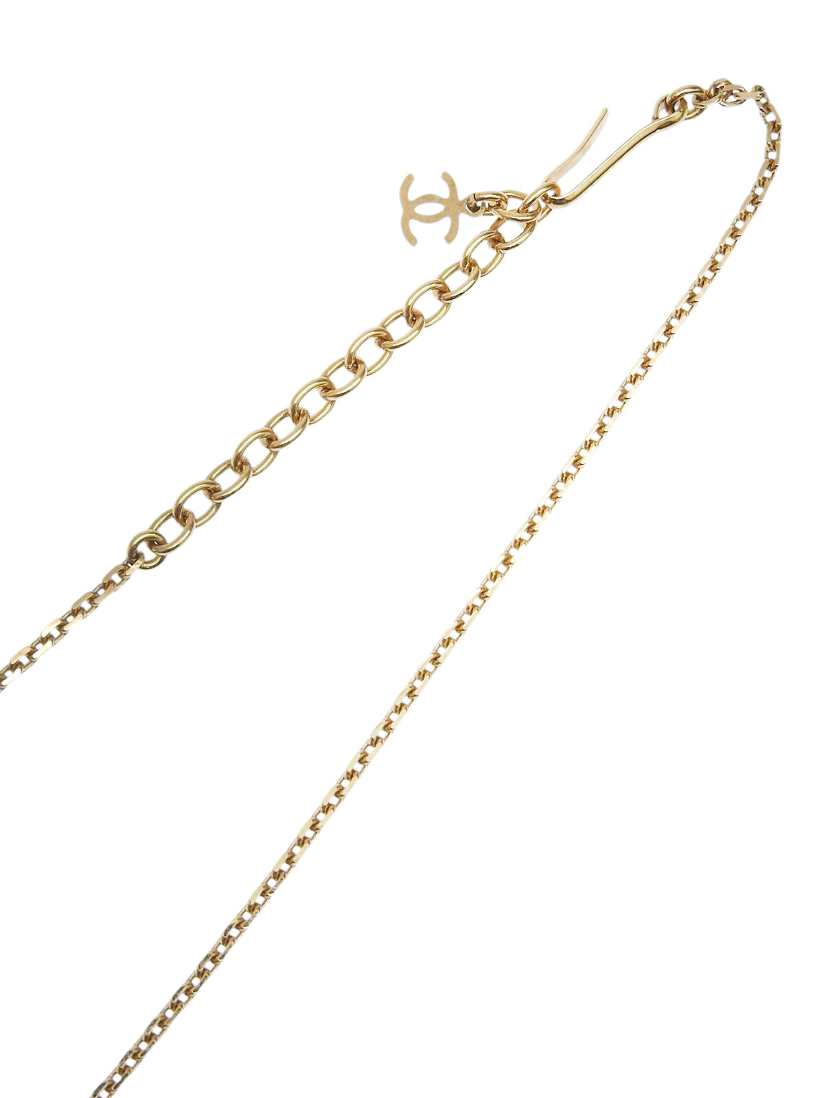 2002 CC 标志长方形项链 黑色