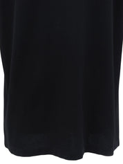 ロゴ刺繍ポロシャツ ブラック