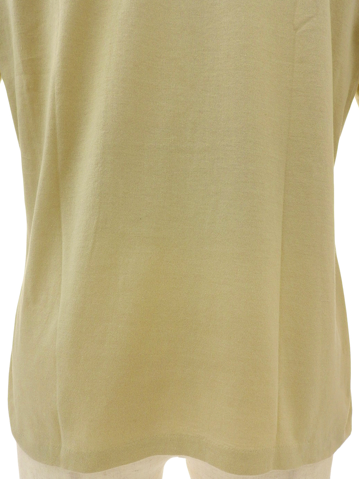 ロゴ刺繍ポロシャツ ライトベージュ