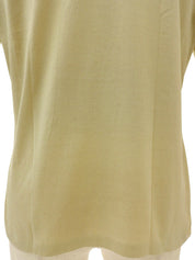 ロゴ刺繍ポロシャツ ライトベージュ