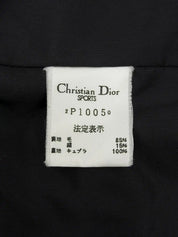 ロゴボタンベスト ブラック