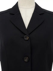 ロゴボタンベスト ブラック