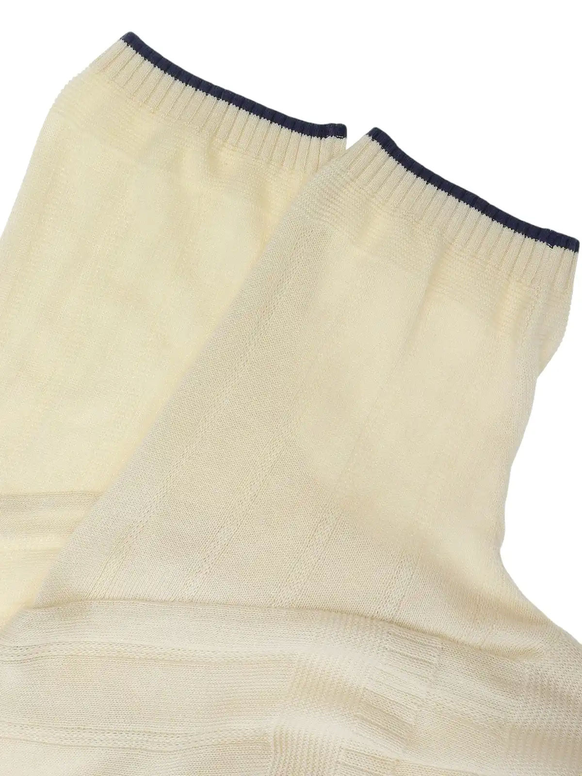 ロゴ刺繍半袖ニットジップアップポロシャツ アイボリー