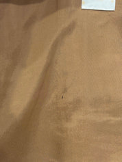 ブロックチェックパターンボックスプリーツスカート キャメル/ネイビー