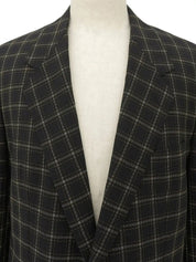 Check Pattern Jacket in Black